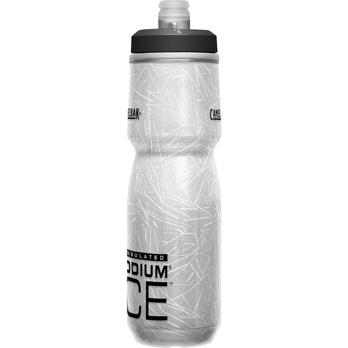 Пляшка для води Camelbak Podium Ice спортивна, термоізольована, для бігу, велоспорту, туризму, чорна