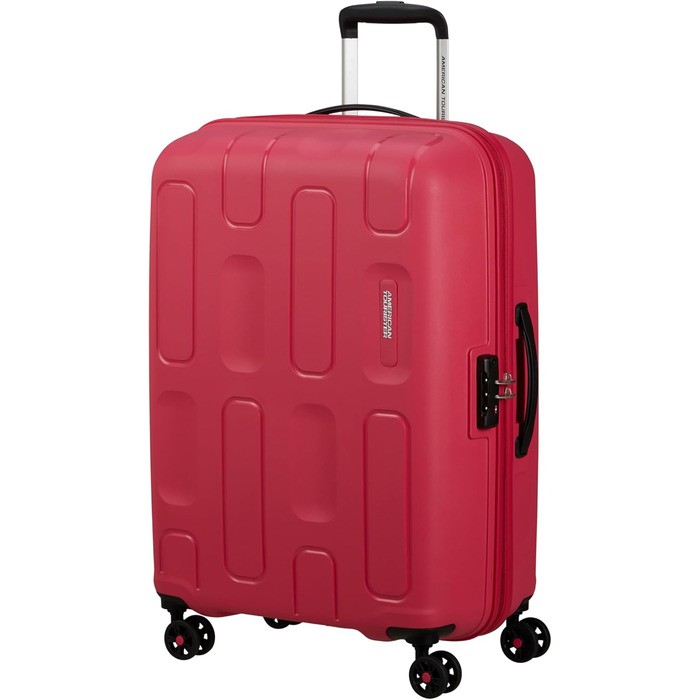 Валіза American Tourister Ellipso Spinner L 79 см 104 л рожева, поліпропілен, на колесах