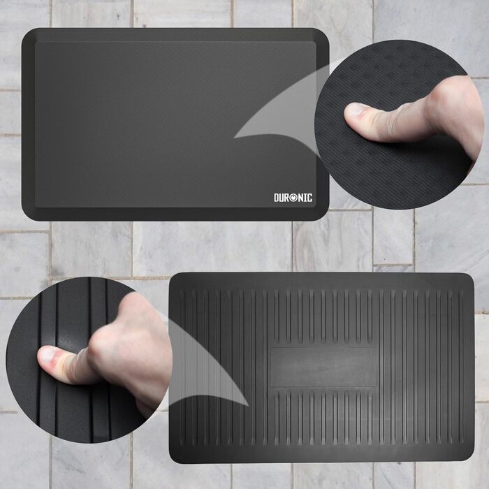 Анти-втомна килимок Duronic DM-MAT1 81x51 см для стоячої роботи, офісу, майстерні та дому