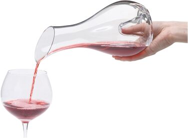Декантер для вина Artland Sommelier, прозорий скляний глечик для сомельє