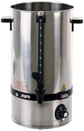 Saro Hot Drink Mini 317-2010 – електричний котел для глінтвейну та гарячої води, 10 л, 2500 Вт