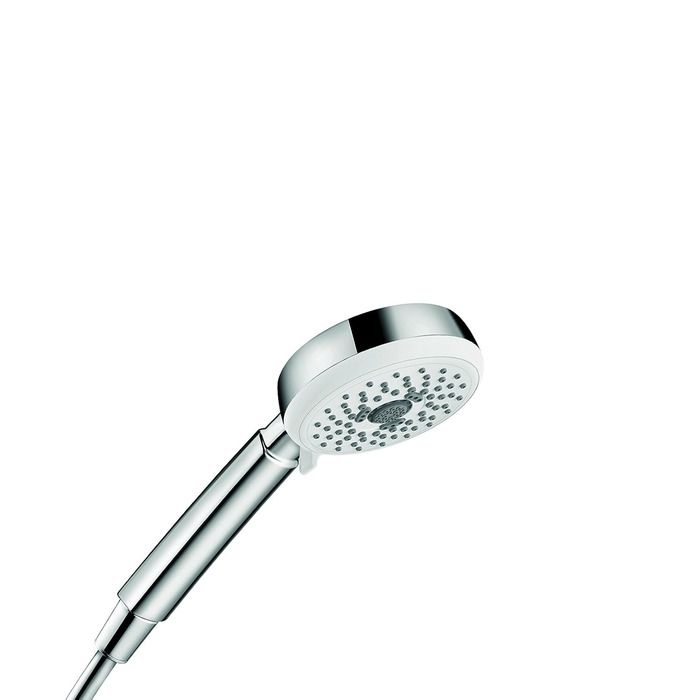 Душова лійка hansgrohe Crometta 100, 3 режими, біла/хром