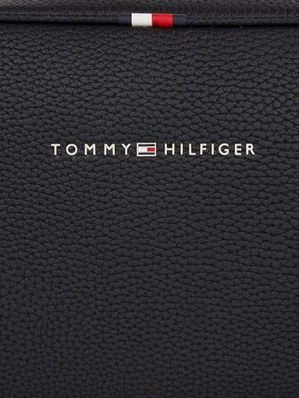 Чоловіча косметичка Tommy Hilfiger Essential з екошкіри, чорна, дорожня, преміум-якість