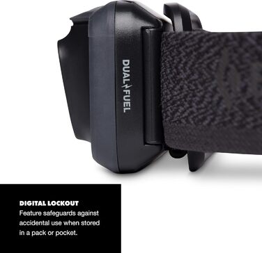 Налобний ліхтар Black Diamond Cosmo 350, графіт, універсальний розмір, 350 люмен, для туризму та кемпінгу