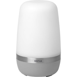Світлодіодна акумуляторна лампа Blomus SPIRIT для вулиці, настільна, USB-зарядка, розмір S, платиново-сіра