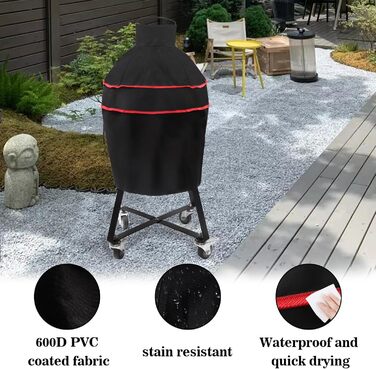 Кришка для гриля, 55,9 см, водонепроникна для Kamado Joe Junior
