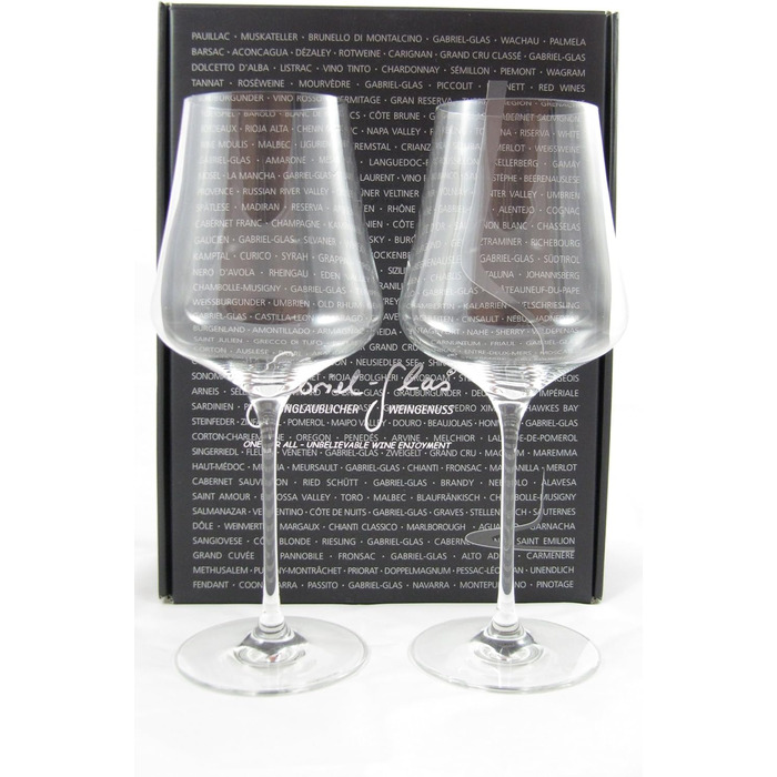 Бокал для вина Gabriel-Glas Standard, машинне виробництво, у подарунковій упаковці