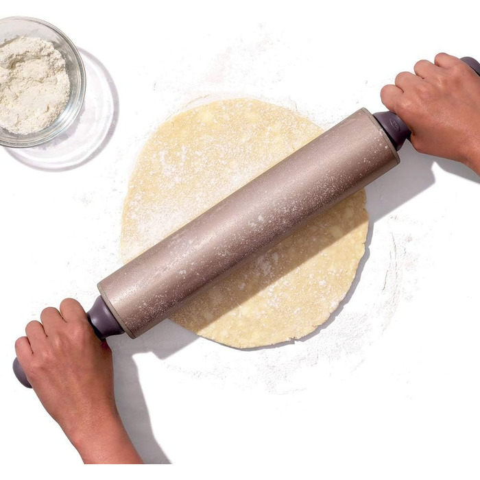 Антипригарна сталева качалка Oxo Good Grips, срібляста
