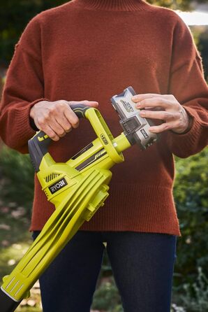 Акумуляторний повітродув RYOBI 18V ONE+ OBL1820S, 245 км/год, 2,6 м³/хв, без акумулятора та зарядного, у коробці
