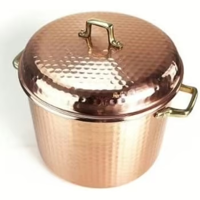 Каструля Copper Garden 8 л мідна з кришкою