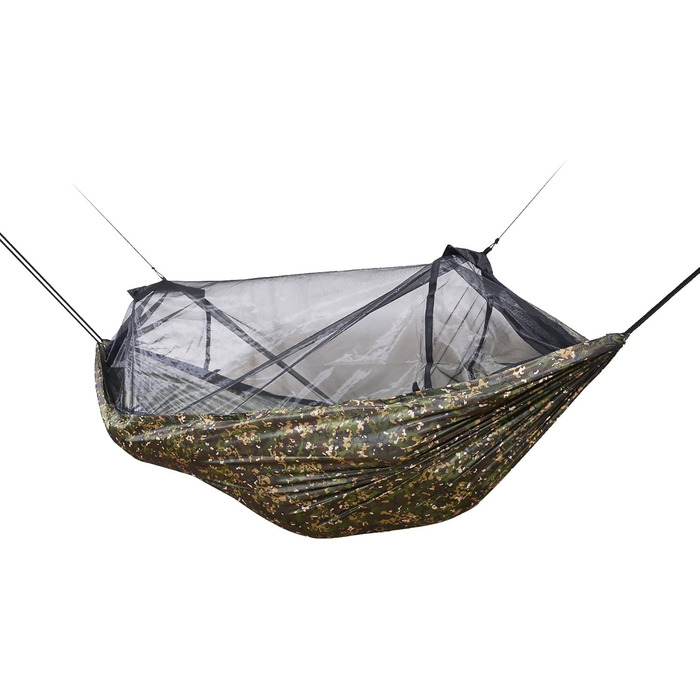Гамак DD Hammocks Frontline MC з москітною сіткою, камуфляж, для кемпінгу та походів