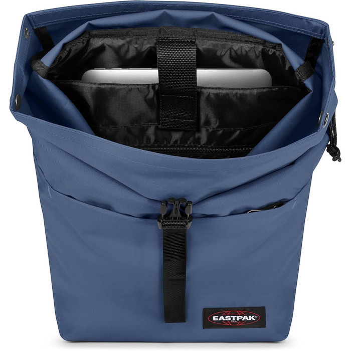 Рюкзак Eastpak UP ROLL 23 л чорний (Powder Pilot) — міський, водостійкий, для ноутбука