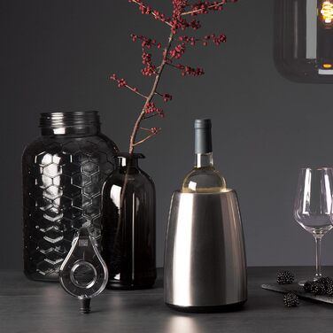 Охолоджувач для вина Vacu Vin Active Elegant, нержавіюча сталь, 208×155 мм