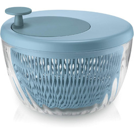 Guzzini Сушарка для салату з кришкою SPIN&STORE, оливкова, 26 см, 4000 мл, Kitchen Active Design
