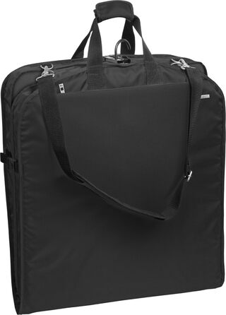 Дорожній трискладний чохол для суконь WallyBags, 132 см, чорний, водонепроникний, для подорожей