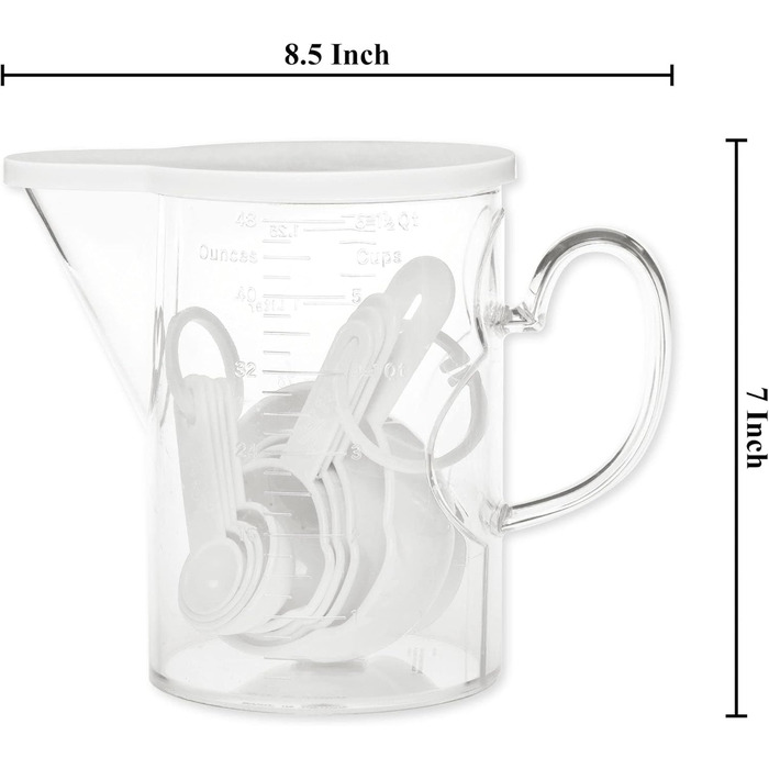 Мірний стаканчик і ложка Supreme Housewares, 10 шт., без бісфенолу А