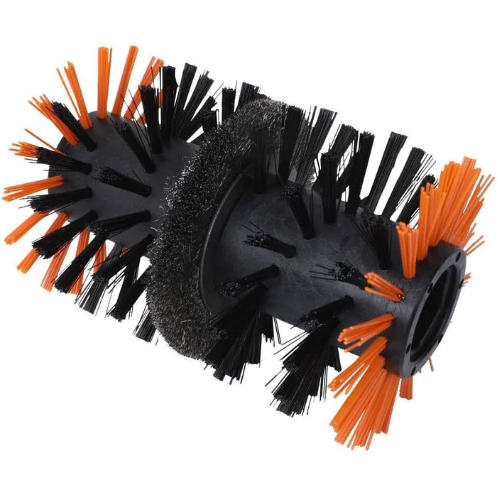 Акумуляторна мультищітка WORX WG441E.9 20В для очищення каменю та дерева, видалення бур'янів, з водяним підключенням, сумісна з PowerShare, без акумулятора та зарядного, сталева щітка для швів тротуару