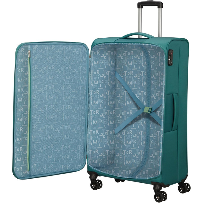 Валіза American Tourister Sea Seeker Spinner XL 80 см 92,5 л зелена