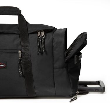 Сумка дорожня Eastpak Leatherface M+ 69 л, чорна, 68.5x32.5x34.5 см