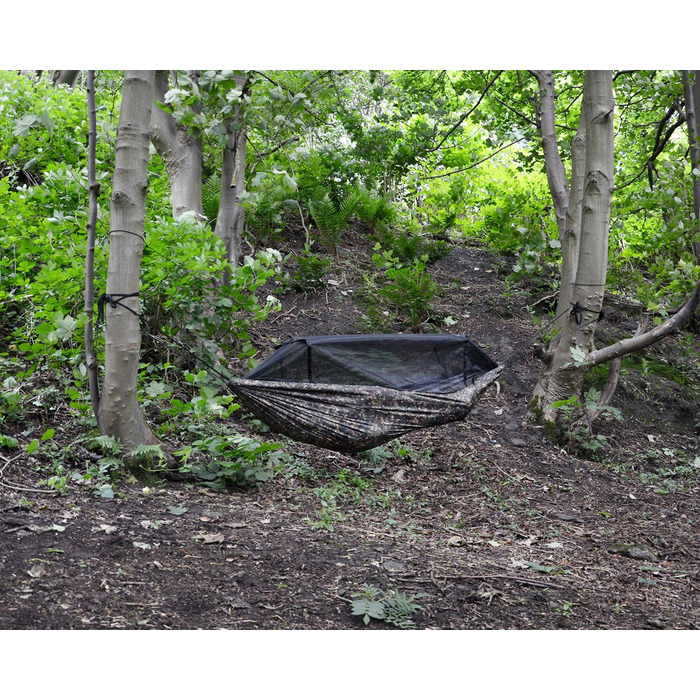 Гамак DD Hammocks Frontline MC з москітною сіткою, камуфляж, для кемпінгу та походів