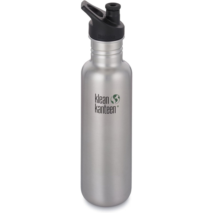Пляшка з нержавіючої сталі Klean Kanteen Classic зі спортивною кришкою