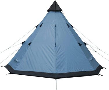 Намет your GEAR Lido Tipi для 3-4 осіб, кемпінговий з підлогою, захистом від комах, висока стеля, пірамідальний, UV 50+, водостійкість 5000 мм, для фестивалів