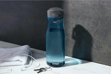 Пляшка для води Contigo Jackson 2.0 Tritan з кришкою Autopop, 1,2 л, синя (Blaubeere)