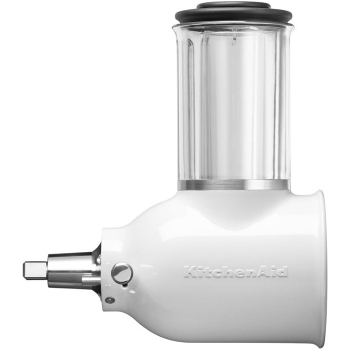 Набір овочерізок KitchenAid KSMVSA+KSMEMVSC, 7 предметів, нержавіюча сталь, сріблястий/білий