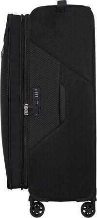 Валіза Samsonite Litebeam Spinner L, розширювана, 77 см, 103/111 л, чорна