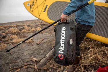 Водонепроникна сумка Northcore Black Dry Bag 10/20/30/40 л – для спорту, туризму та водних видів