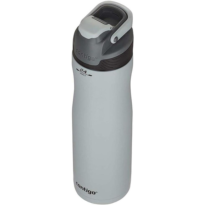 Термос-пляшка Contigo Autoseal Chill з нержавіючої сталі, 720 мл, ізольована, тримає напої холодними до 28 годин, герметична, BPA-free, колір Macaroon