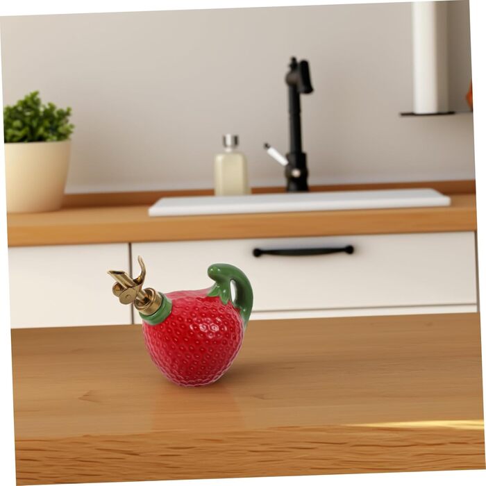 Керамічний диспенсер для олії Amosfun Strawberry Decor 50 мл