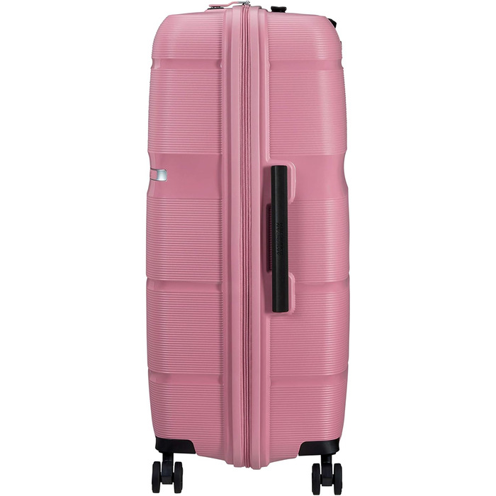 Валіза American Tourister Linex Spinner L, 76 см, 102 л, рожевий, пластик