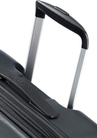 Валіза American Tourister Tracklite Spinner 78 см, 120 л, розширювана, темно-сіра