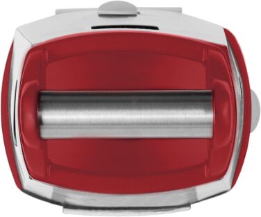 Тертка KitchenAid KN300OSERA Gourmet 4-стороння, з нержавіючої сталі, з контейнером на 3 чашки, мірними позначками, для дрібного, середнього та крупного натирання, підходить для посудомийної машини, Empire