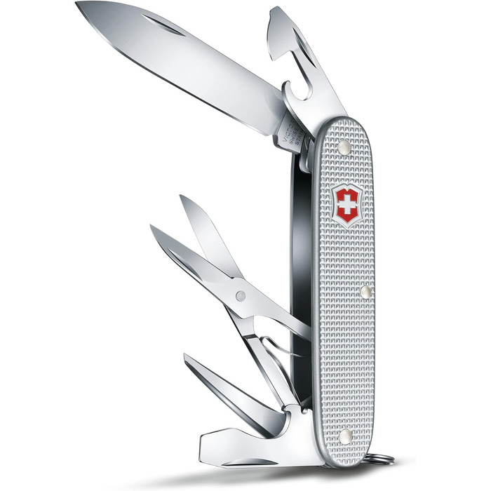 Швейцарський ніж Victorinox Pioneer X, мультитул 9 функцій, лезо, викрутка, відкривачка