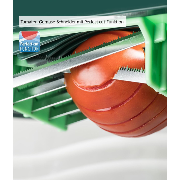 Мультифункціональна овочерізка Genius Nicer Dicer Chef 34-в-1 з томаторізкою, скляною чашею, для нарізки овочів, спіралей, скибок, соломки, джулієн