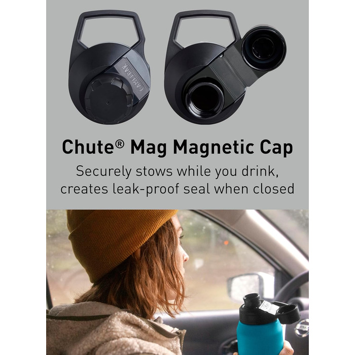 Пляшка для води CAMELBAK Chute Mag 1 л, пластикова, спортивна
