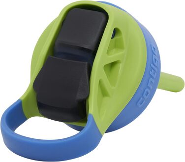 Дитяча пляшка для води Contigo Easy Clean Autospout з трубочкою, нержавіюча сталь, без BPA, 100% герметична, легке очищення, 420 мл, для школи, садка, спорту (Matcha Dragon)