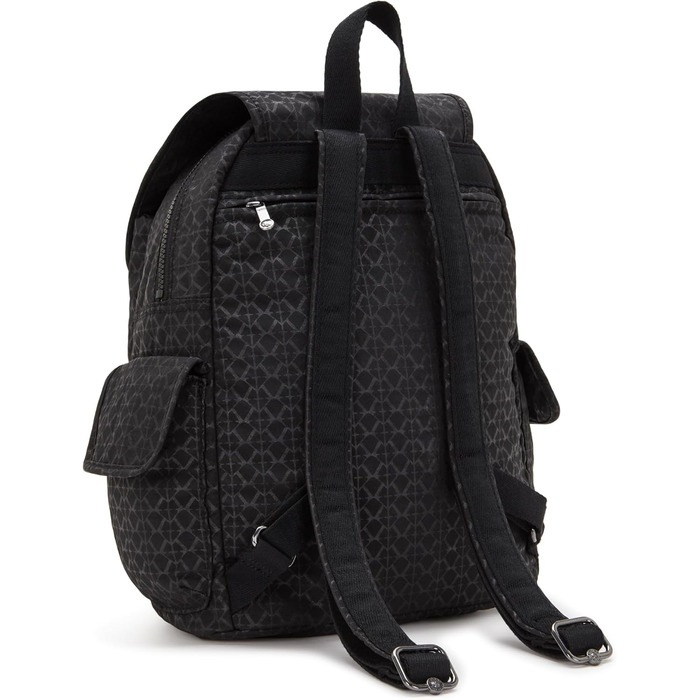 Рюкзак Kipling CITY PACK середній, коричневий, вишивка Signature