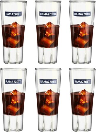 Набір склянок Ramazzotti Rastal 6 шт, 2/4cl, мірні