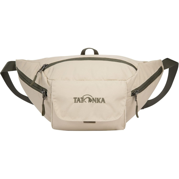 Поясна сумка Tatonka Funny Bag M, коричнева, містка з великим відділенням, двома боковими та передньою кишенею