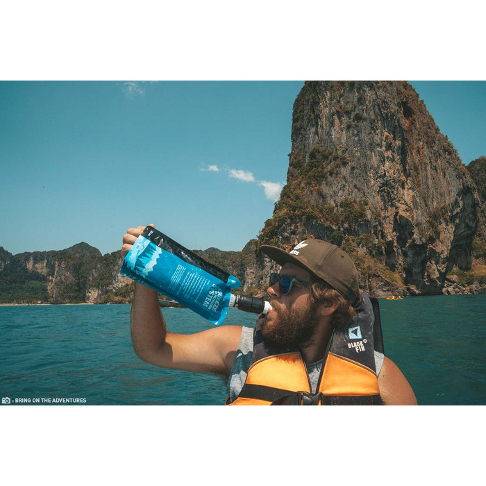 Фільтр для води Sawyer SP2129 Micro Squeeze для туризму, очищувач питної води, портативний водоочисник для походів та активного відпочинку