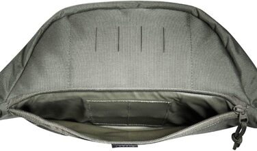Тактична універсальна поясна сумка Tasmanian Tiger TT Modular Hip Bag II, 5 л, з трьома відділеннями, MOLLE-панеллю, для спорту, туризму, outdoor, стально-сіра/оливкова