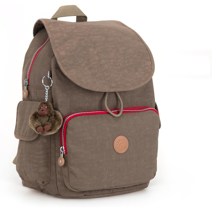 Рюкзак Kipling CITY PACK середній, бежевий комбінований