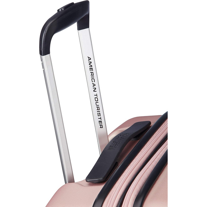 Валіза American Tourister Aero Racer Spinner 68 см, розширювана, 75.5 л, рожевий, легка, на 4 колесах