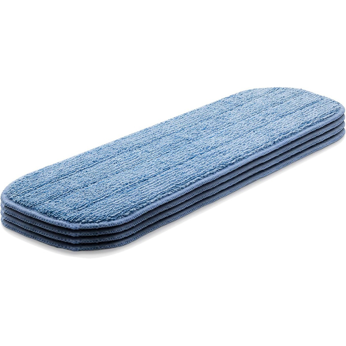 Насадка для мопа E-Cloth Deep Clean, мікрофібра, змінна, для вологого прибирання твердих підлог: паркет, ламінат, плитка, камінь, багаторазова, 4 шт.