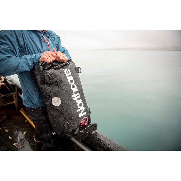 Водонепроникна сумка Northcore Black Dry Bag 10/20/30/40 л – для спорту, туризму та водних видів