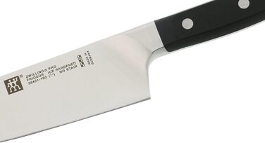 Кухонний ніж ZWILLING Pro, 18 см, нержавіюча сталь, чорна ручка