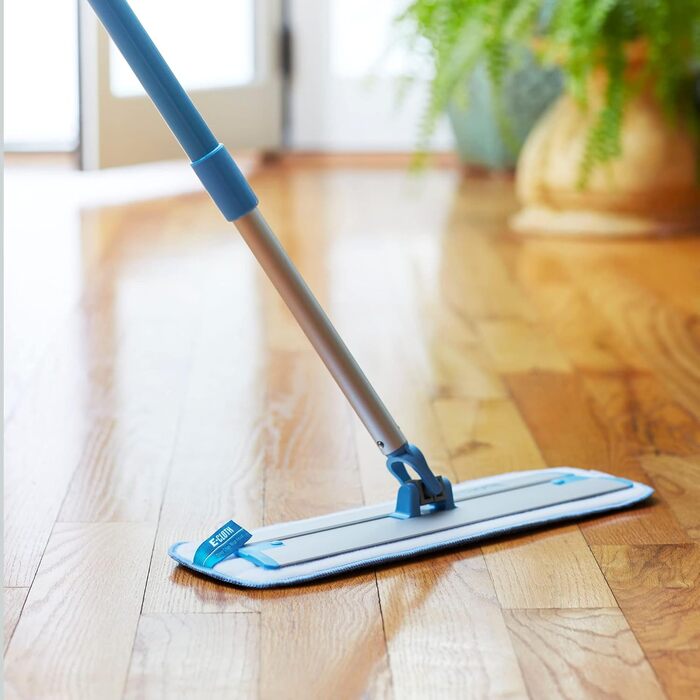 Насадка для мопа E-Cloth Deep Clean, мікрофібра, змінна, для вологого прибирання твердих підлог: паркет, ламінат, плитка, камінь, багаторазова, 4 шт.